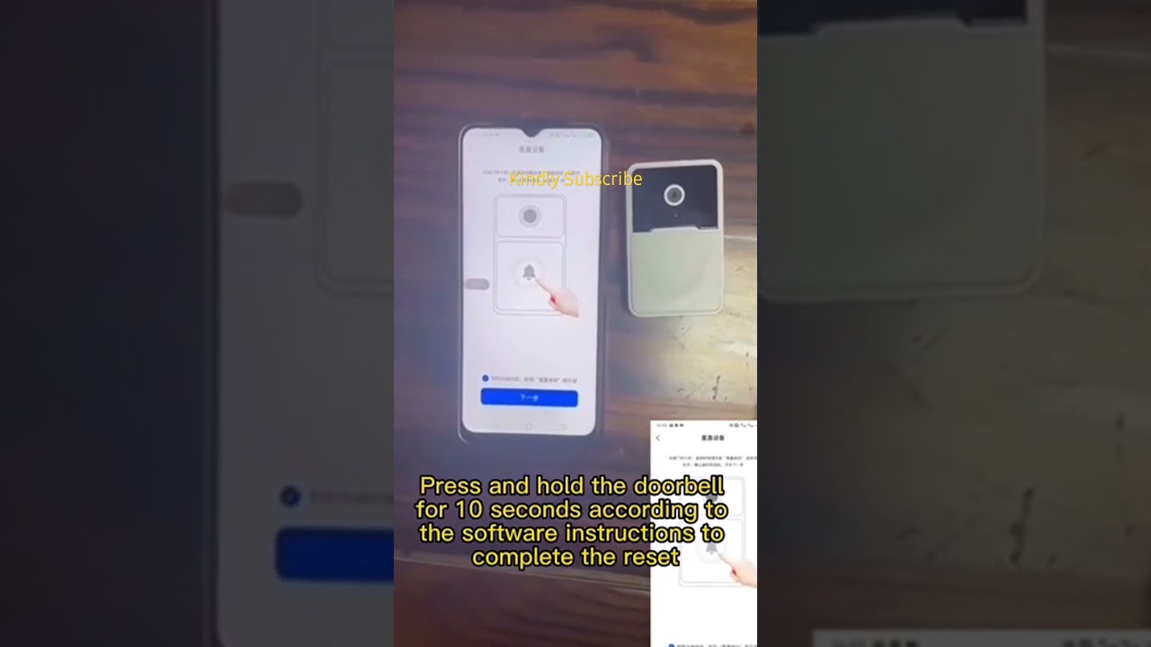 X9 Doorbell Camera Installation, Setup, pairing, binding and configuration