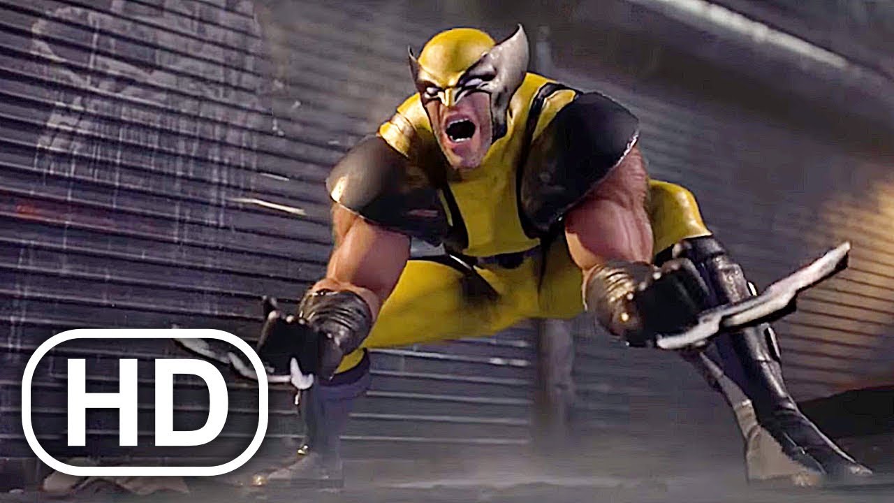 AVENGERS, WOLVERINE, SPIDER-MAN Vs DOCTOR DOOM Fight Scene Cinematic - Marvel Ultimate Alliance