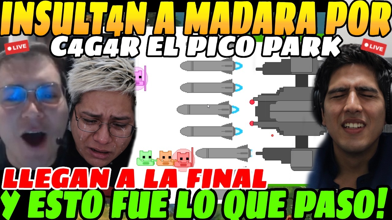 😲Pierden los PAPELES con MADARA en PICO PARK 2! Matthew Leo Zapatito Reniegan con MADARA FULL RISAS😲
