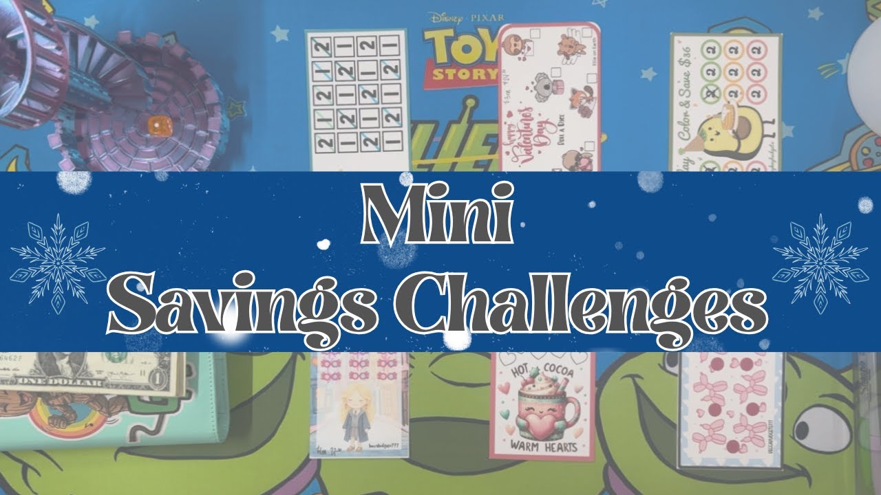 Minis Savings Challenges | Small Savings Wins | Keeping Consistent in Saving