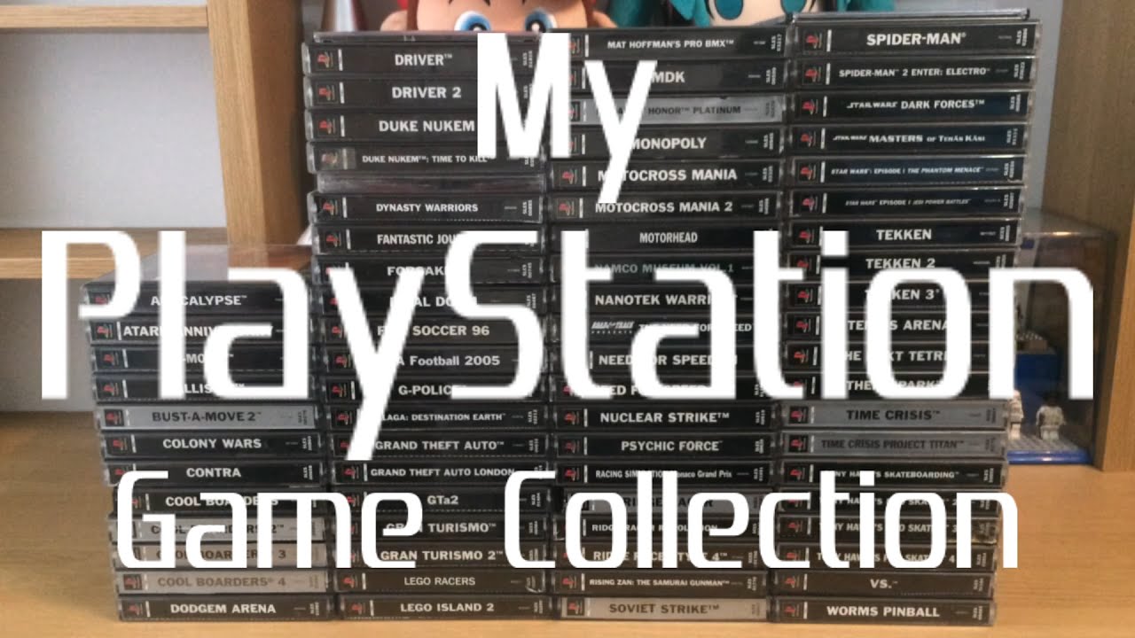 Моя коллекция игр для PlayStation 1 (обновление 2023 года)