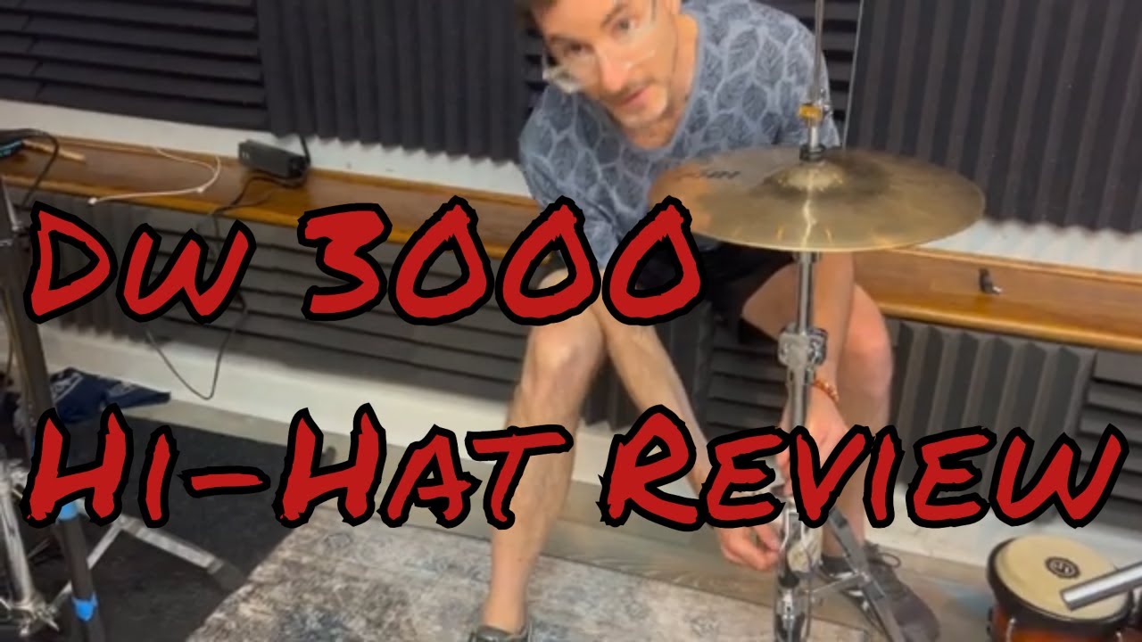 DW 3000 Two Legged Hi-Hat Stand Review plus DW 5000 comparison