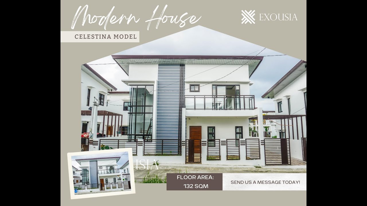 Modern Type Single Detached House and Lot | Celestina Model By Demeterland