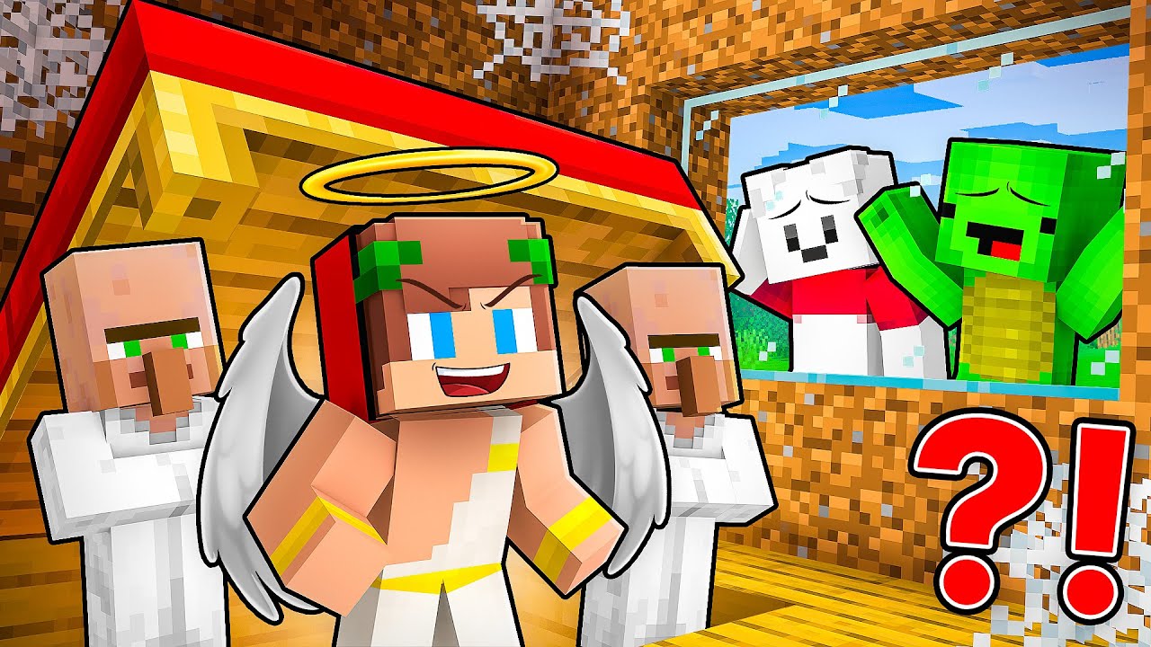 JJ Became GOD And Hid It From Friends in Minecraft - Maizen