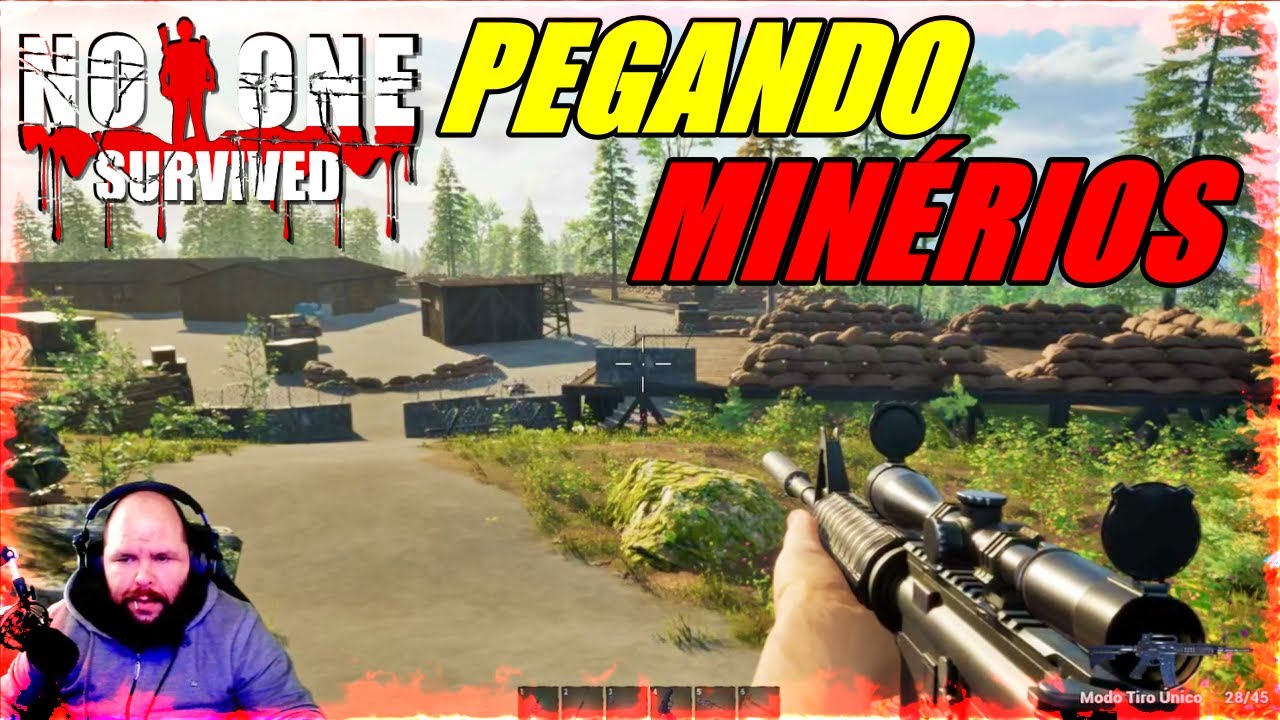 NO ONE SURVIVED - O segundo Melhor Lugar Para Pegar Minérios - Fazendo um Cantil