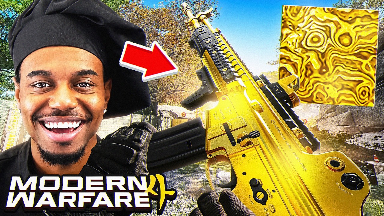I Unlocked the GOLD CAMO in Modern Warfare 4! (MW4 Mastery Camos)