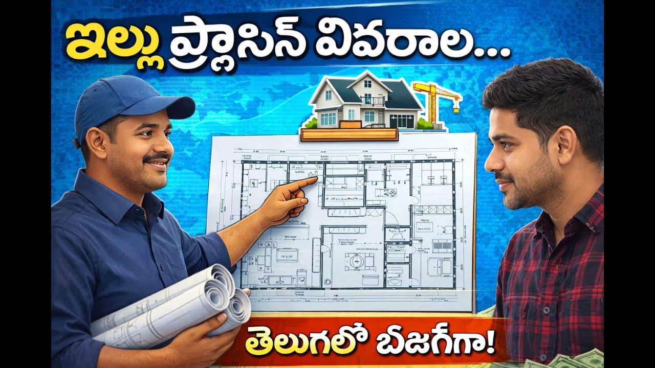 8 JAN LIVE ఈ 2 హౌస్ ప్లాన్స్‌లో ఏది బెస్ట్? 🤔 2 House Plans Explained in Telugu 🎁