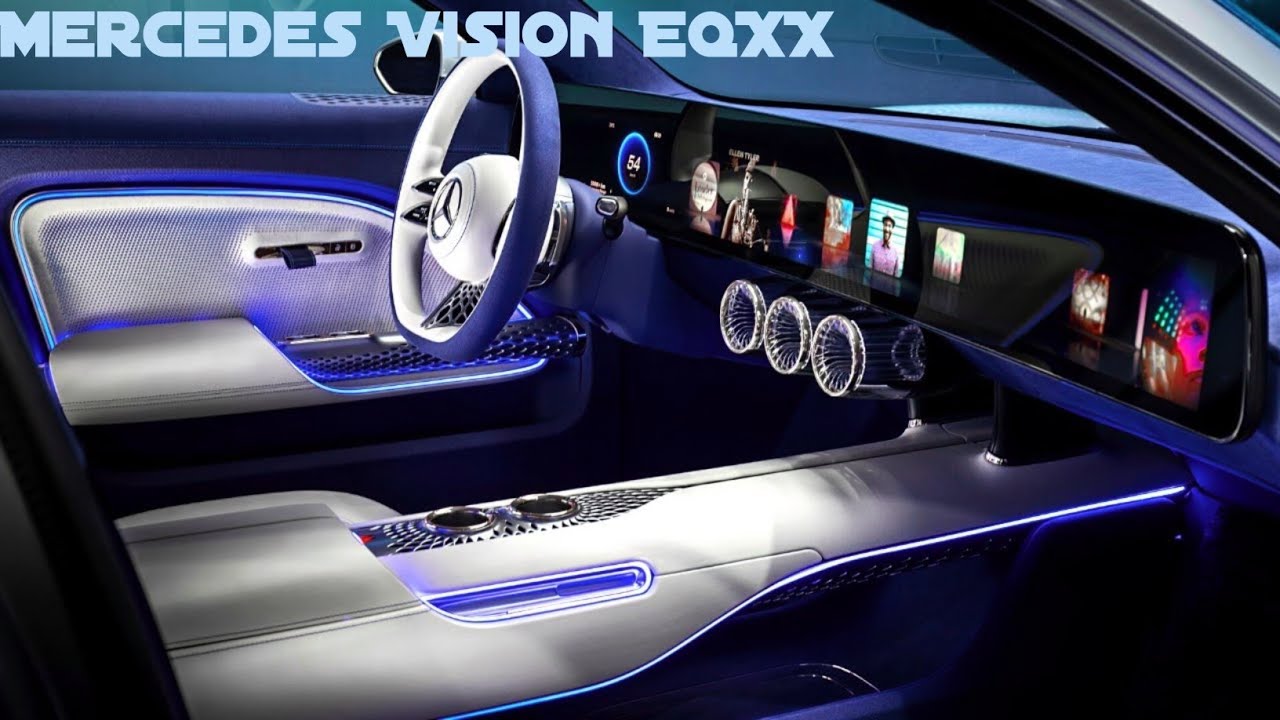 All-New Mercedes Vision EQXX - First Look! Interior | Features | Reveal&nbsp;