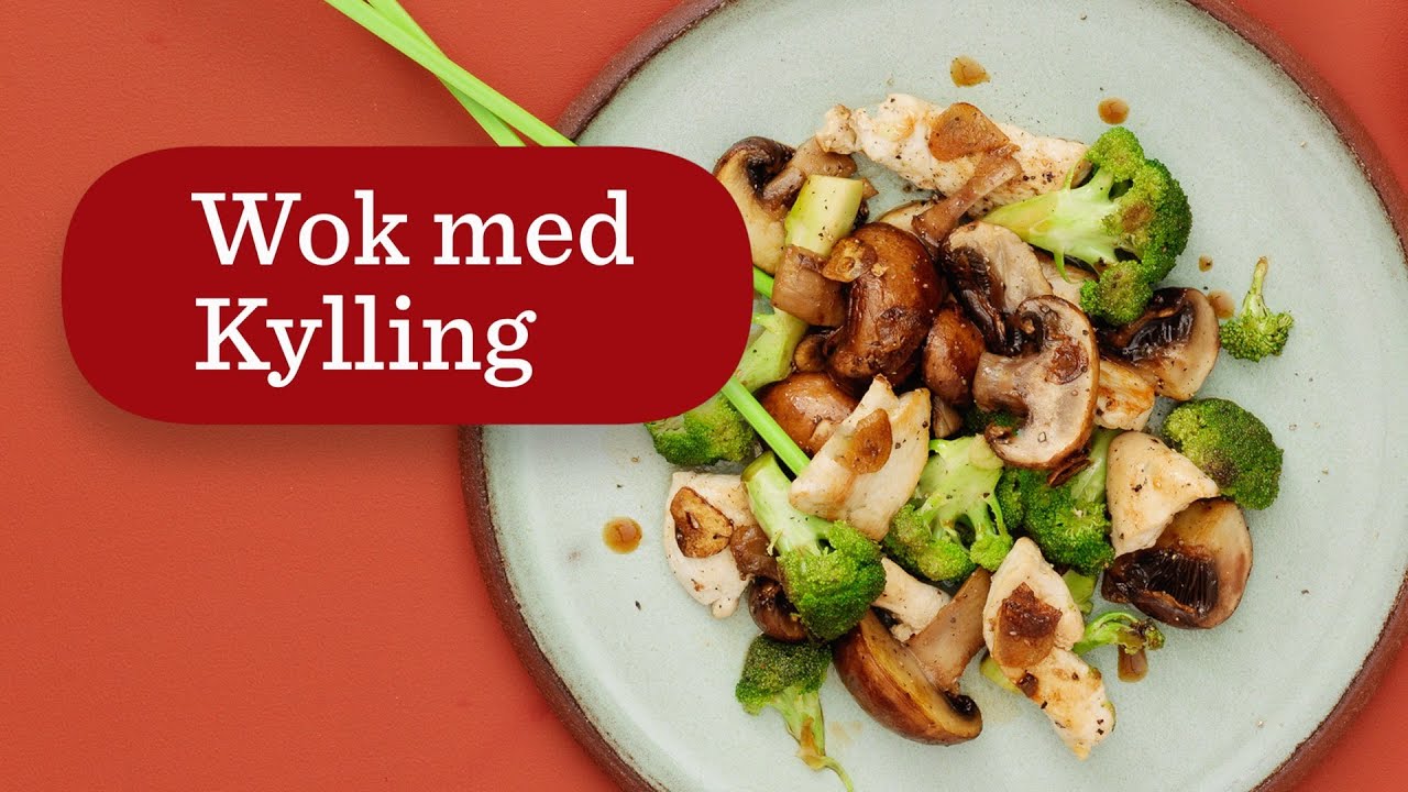 25 Wok med kylling