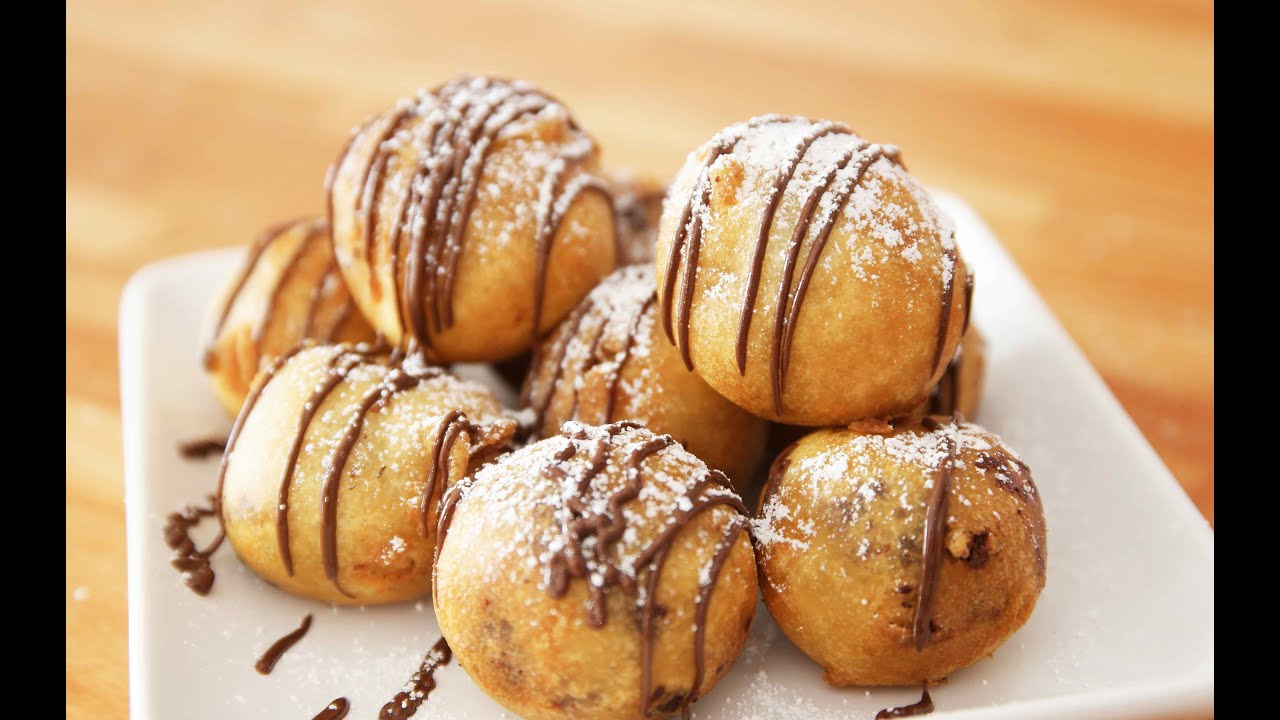 Deep Fried Cookie Dough Bites
