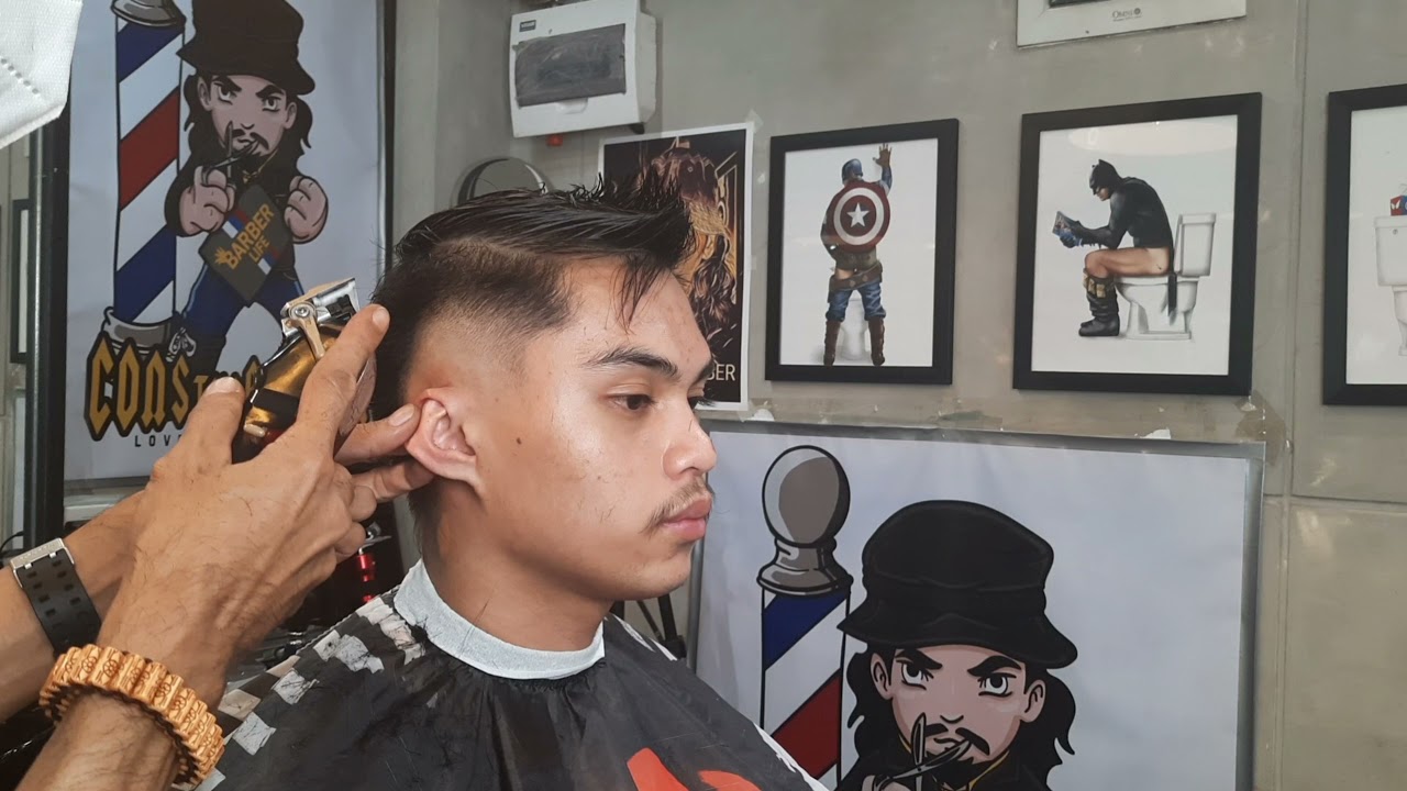 Crop On Top Burst Fade with Design