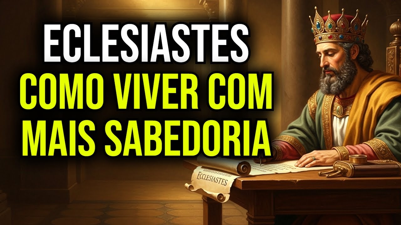 🕊️ A VERDADE DE ECLESIASTES PARA QUEM QUER VIVER COM MAIS SABEDORIA