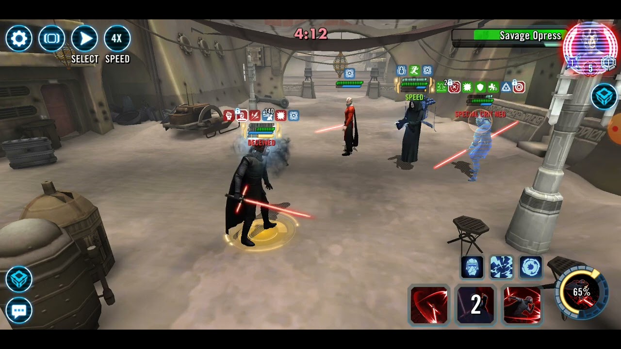 [3v3] SLKR vs. SEE/Malak/omi Savage (15% HP): 58 banners