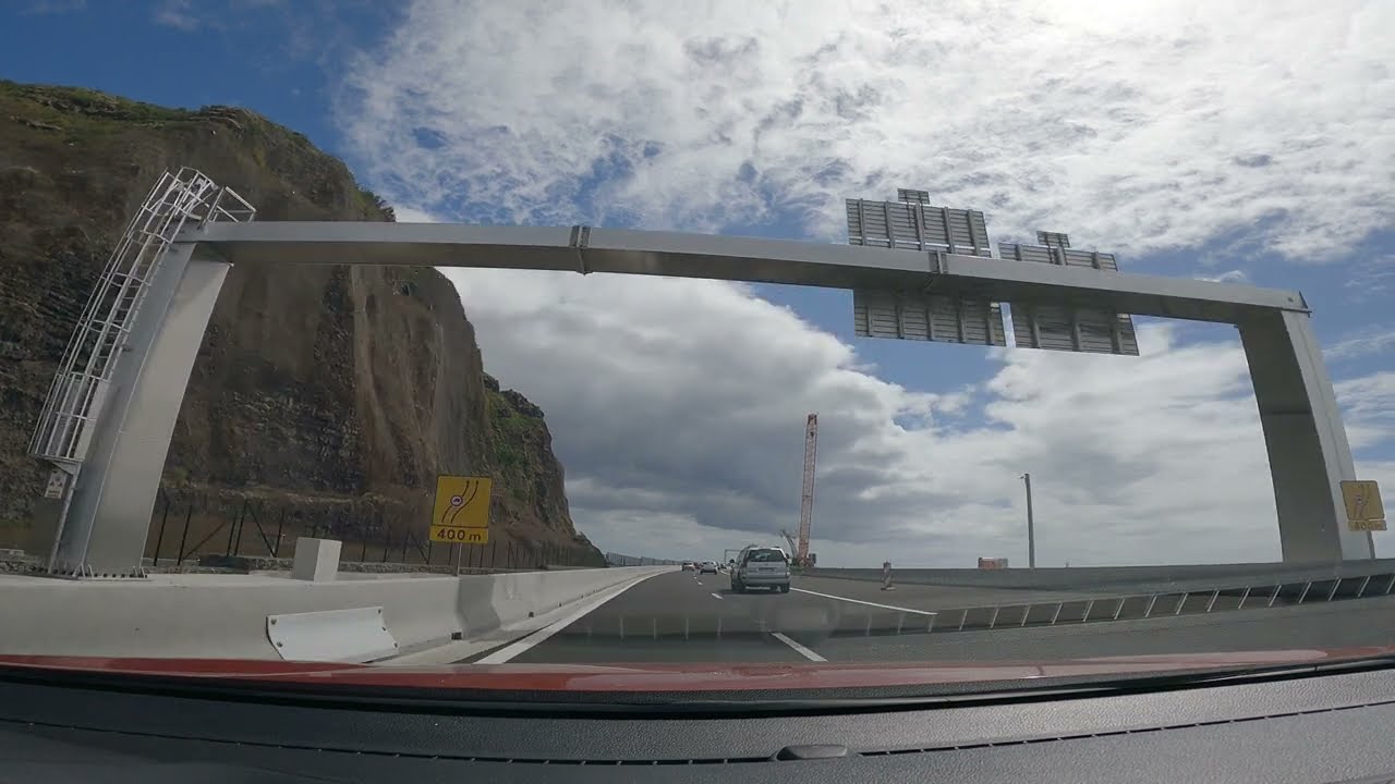 Ile de la Réunion,la Nouvelle route du Littoral ,Sept 2022