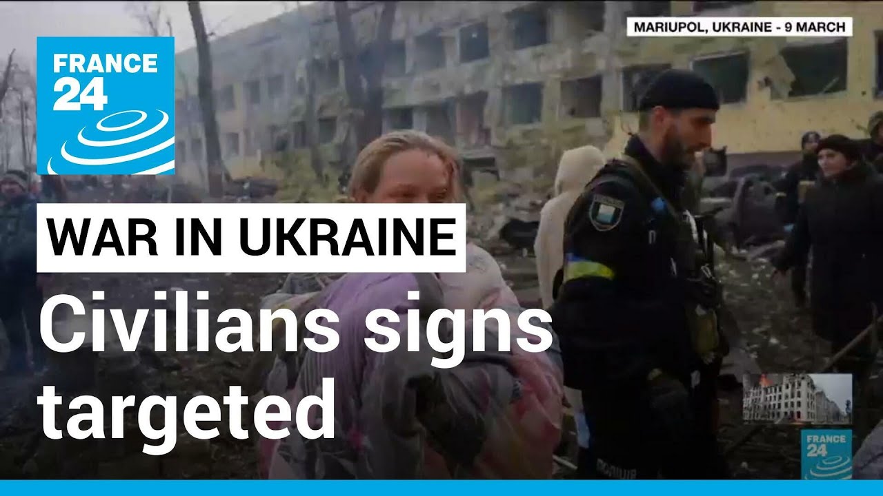 War in Ukraine: Civilians areas targeted by Russian missiles &bull; FRANCE 24 English