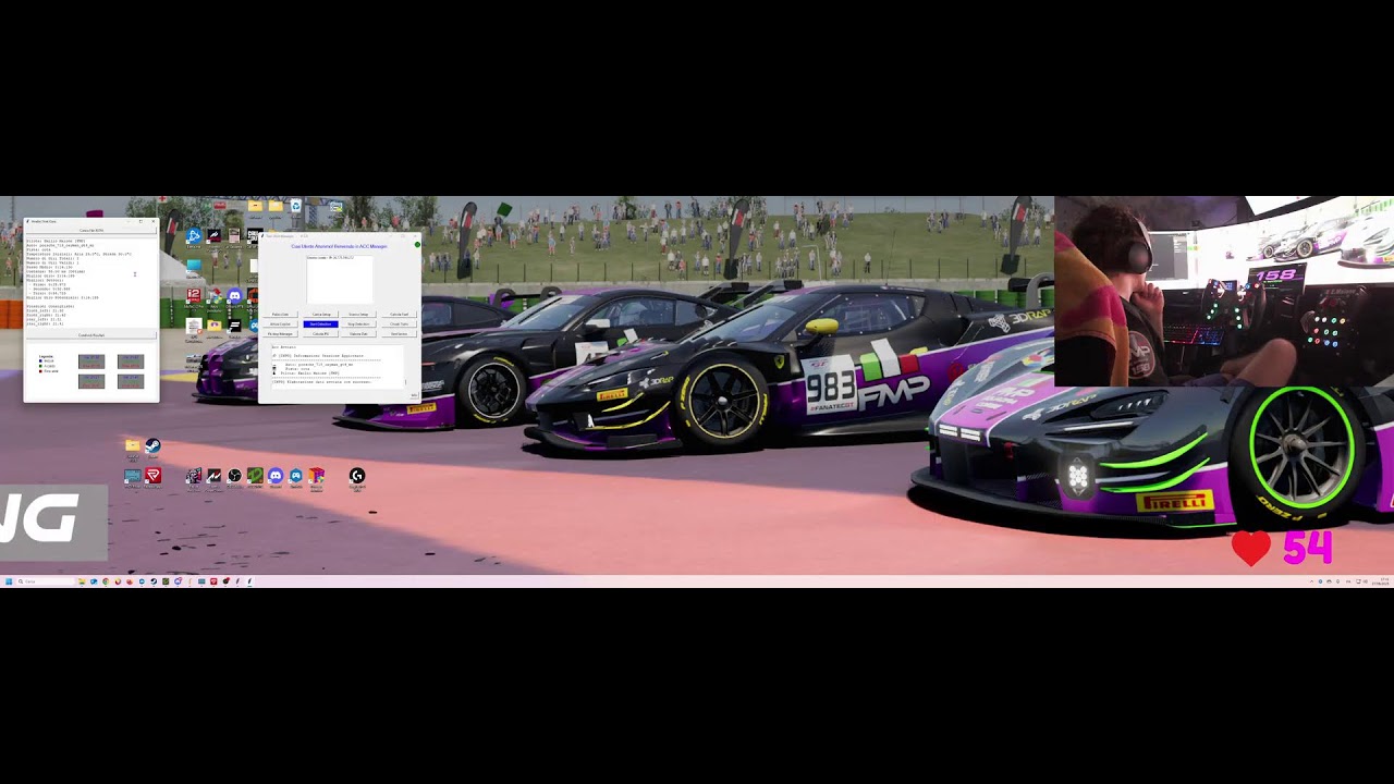 AllenamentoPrequalifica Campionato Aci GT4