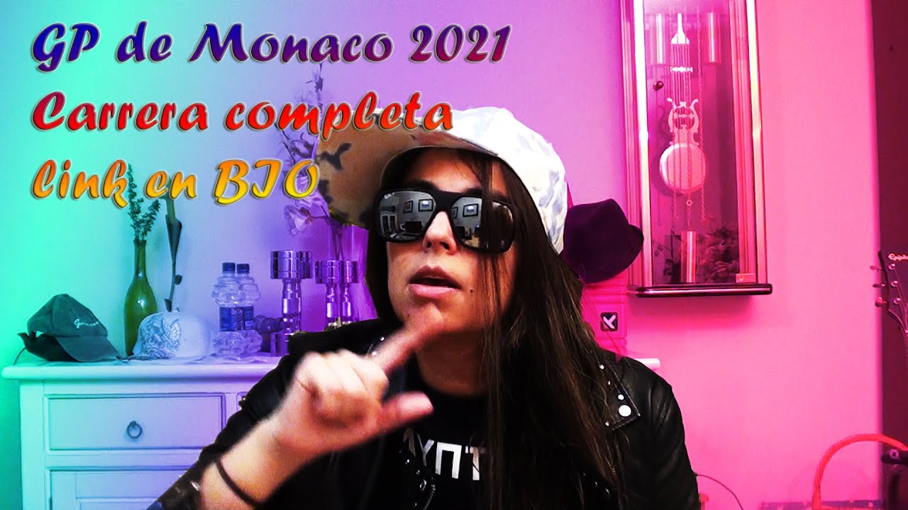🤍GP MONACO carrera COMPLETA - FÓRMULA 1🏎️ online GRATIS 2021🏁 en DAZN F1 * (leed BIO) 🎮