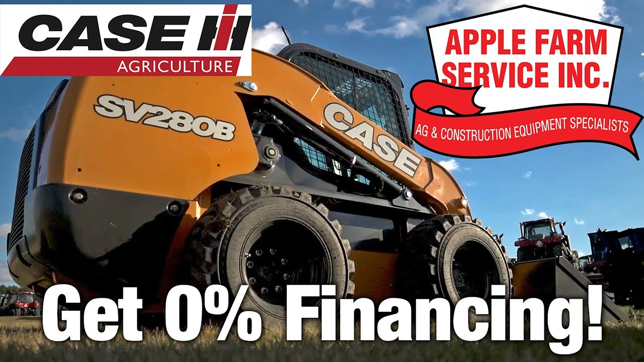 Case Skid Steer Loaders at Apple Farm Service