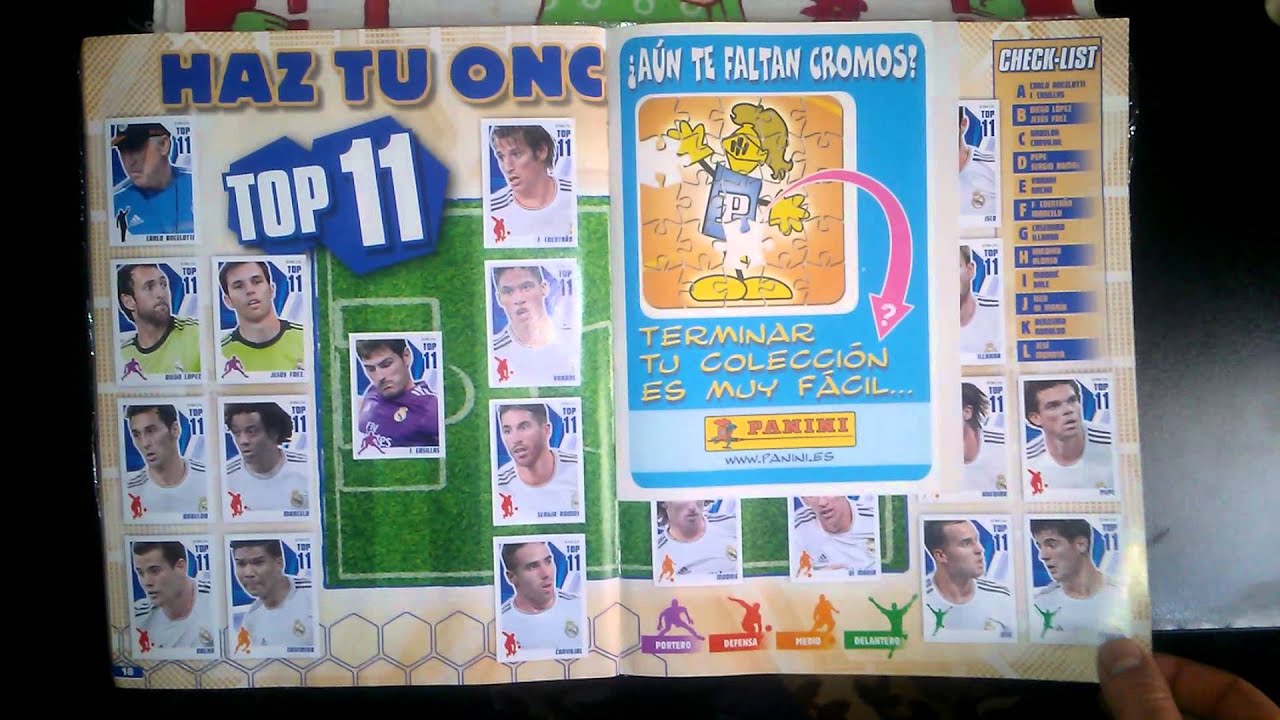 Panini Colección oficial de cromos Real Madrid 2013-2014 - Completed Sticker Album