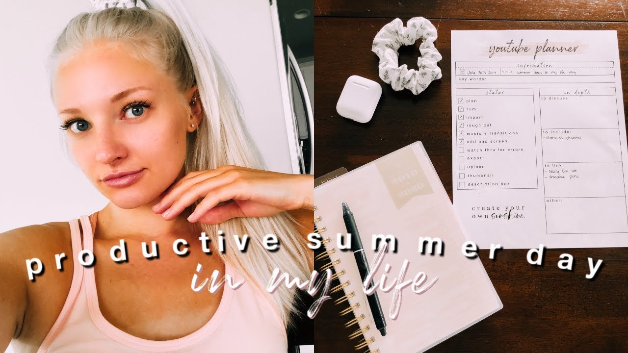 a few productive summer days in my life!