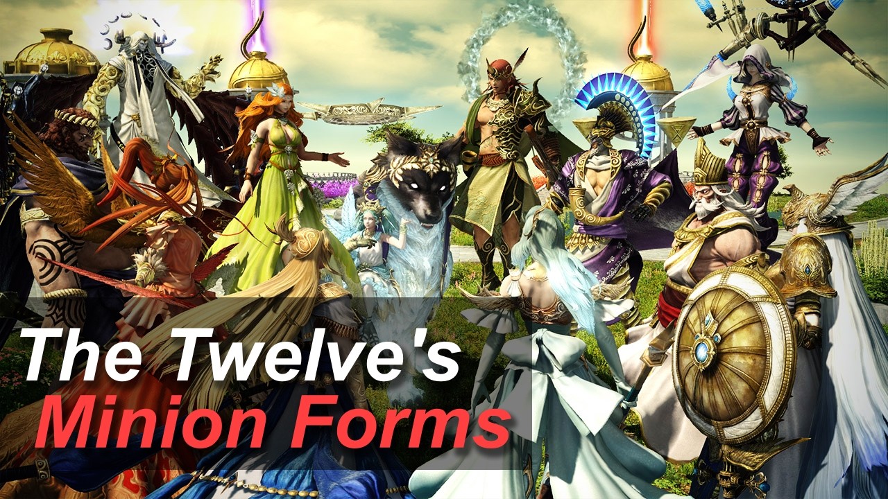The Twelve's Minion Forms and Where to Find them | FFXIV Lore