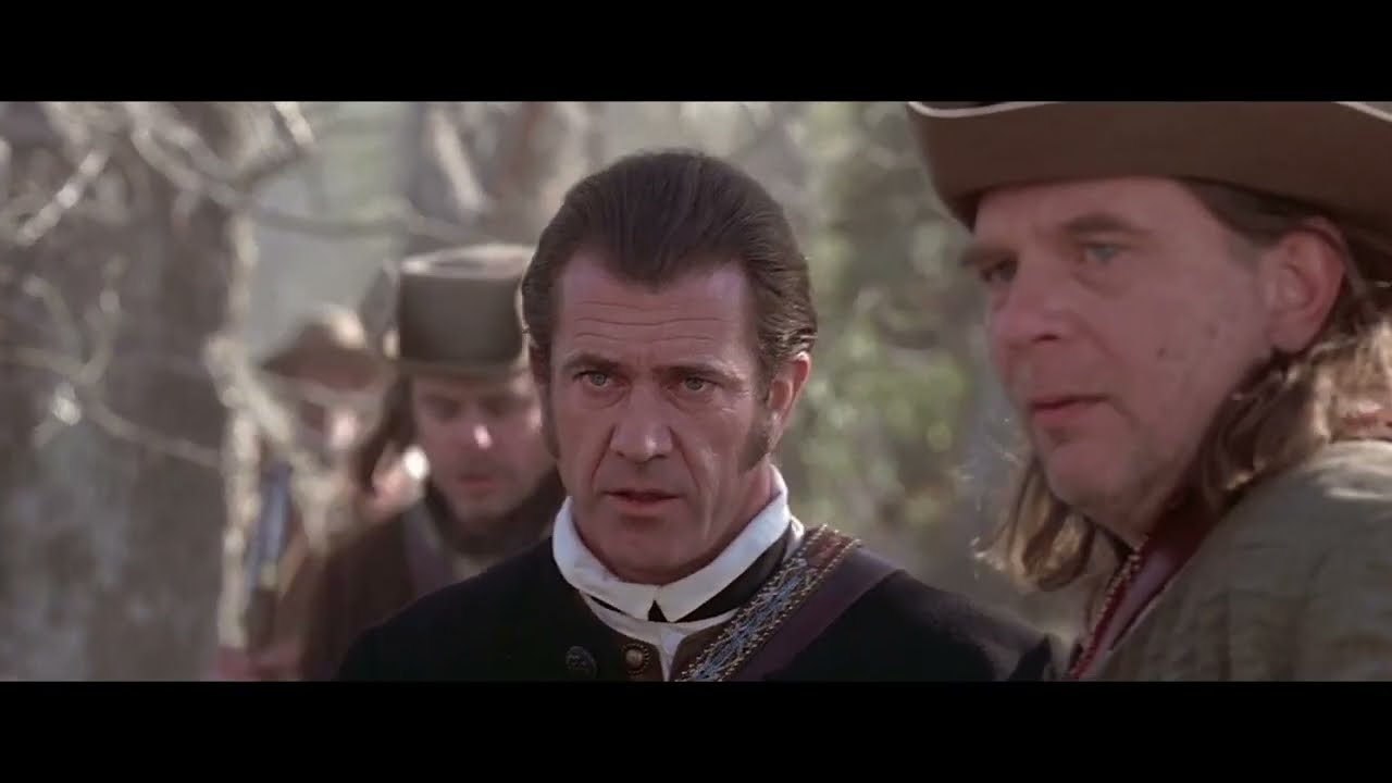 American patriots ambush British post cart - The Patriot (2000)