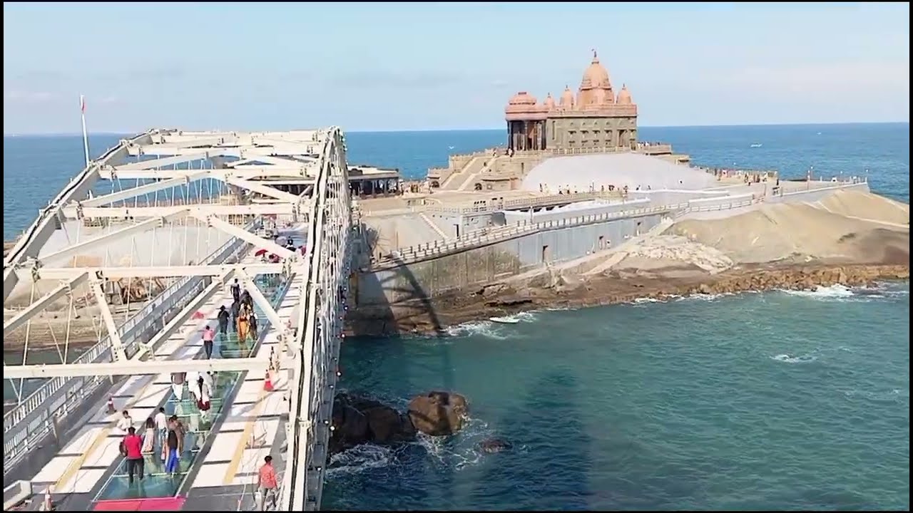 Swami Vivekananda Rock Memorial | Glass Bridge | Kanyakumari
