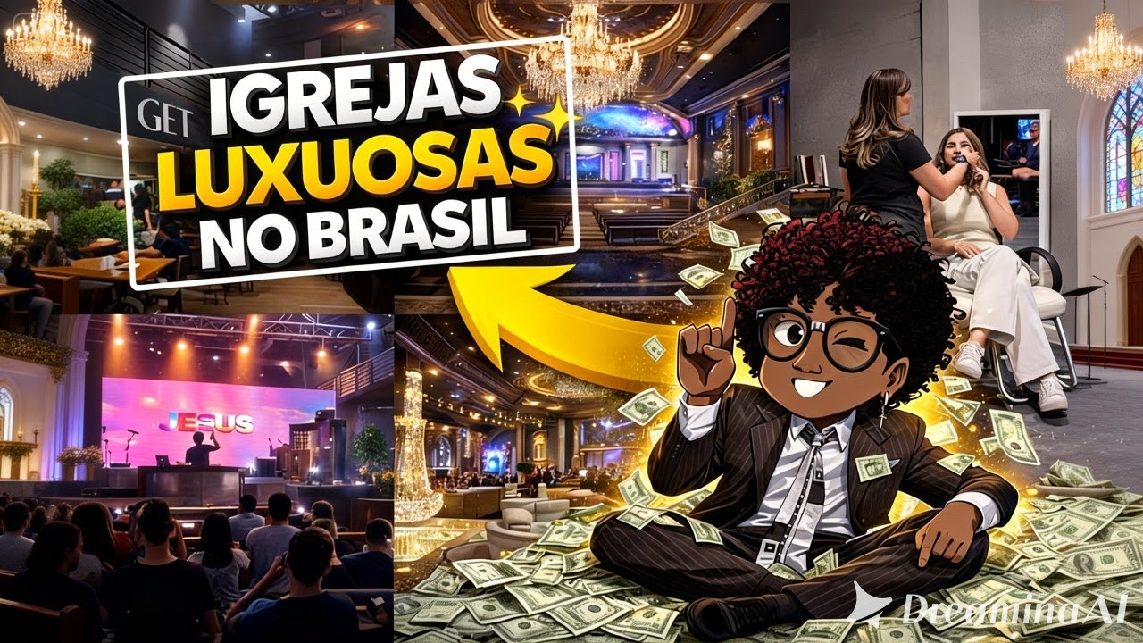 OS LUXOS ABSURDOS que as igrejas de rico escondem de você