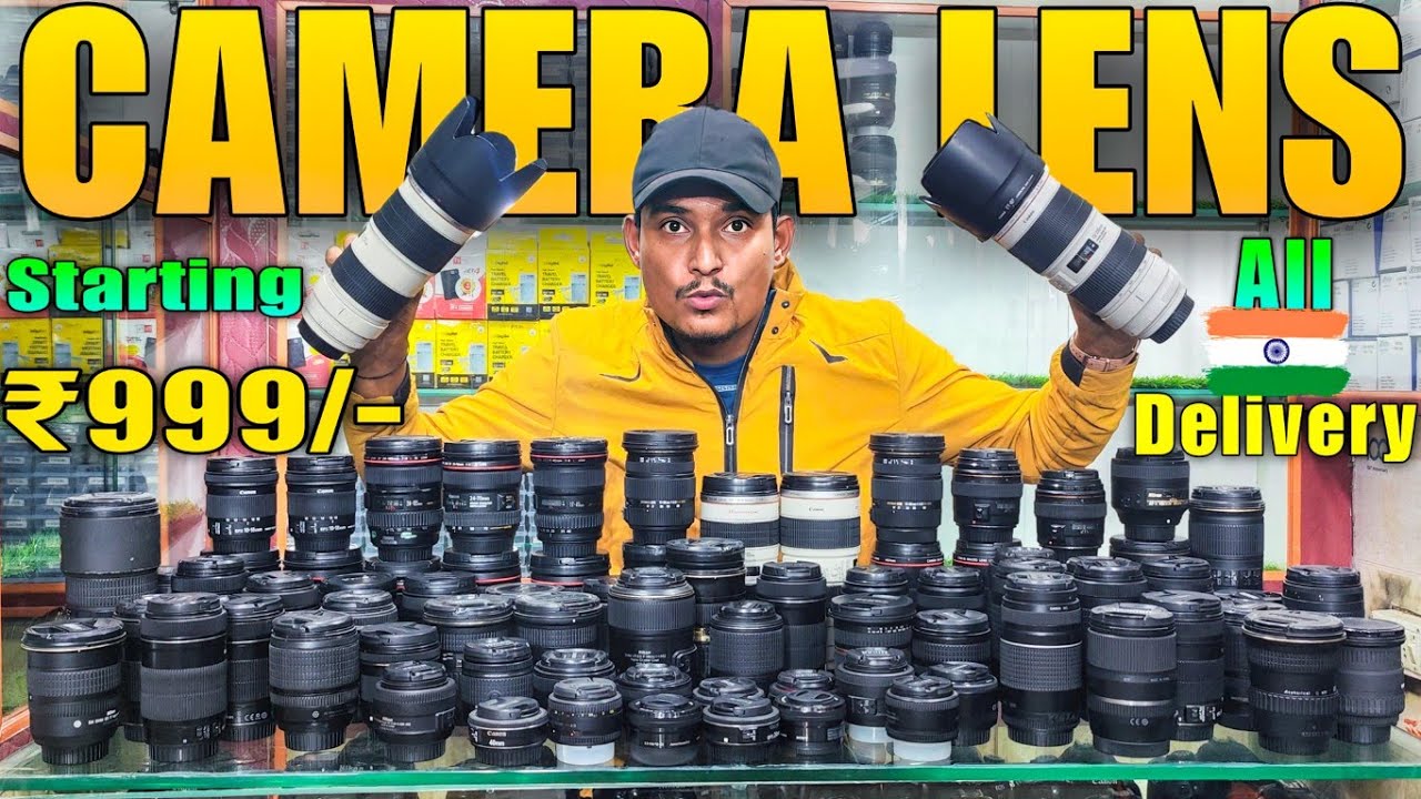 BIGGEST SALE EVER🤩Cheapest Lens Market in Kolkata 😎Second Hand Camera