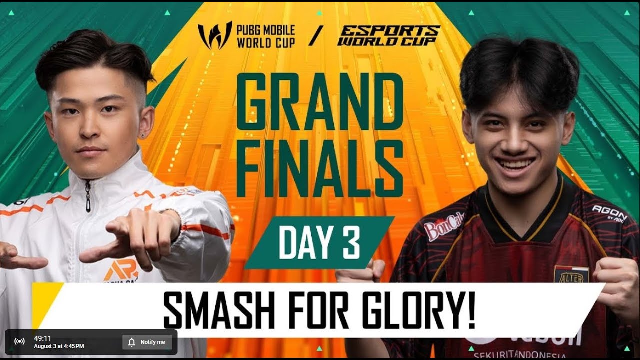 မြန်မာကိုယ်စားပြု YG နှင့် PUBG ကမ္ဘာ့ဖလား Champion #iamsammy #pubgmobile #ewc #pmwc #yg