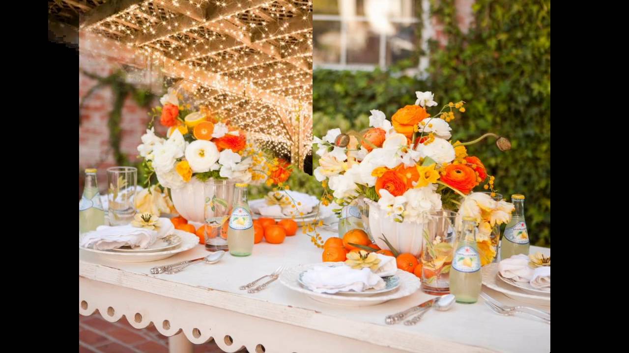 Patio party themed decorating ideas