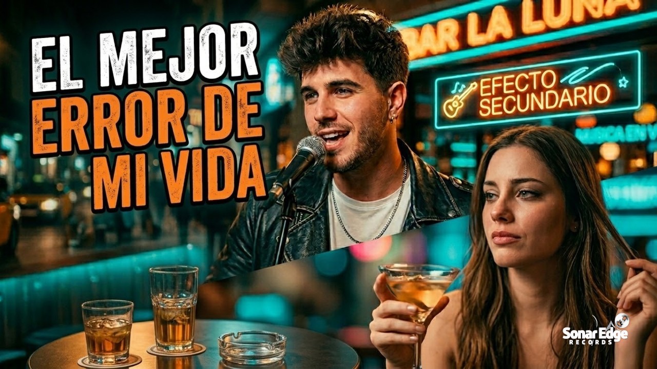 EFECTO SECUNDARIO (Official Music Video + Lyrics) Anthemic Spanish Pop-Rock 2026 Sonar Edge Records