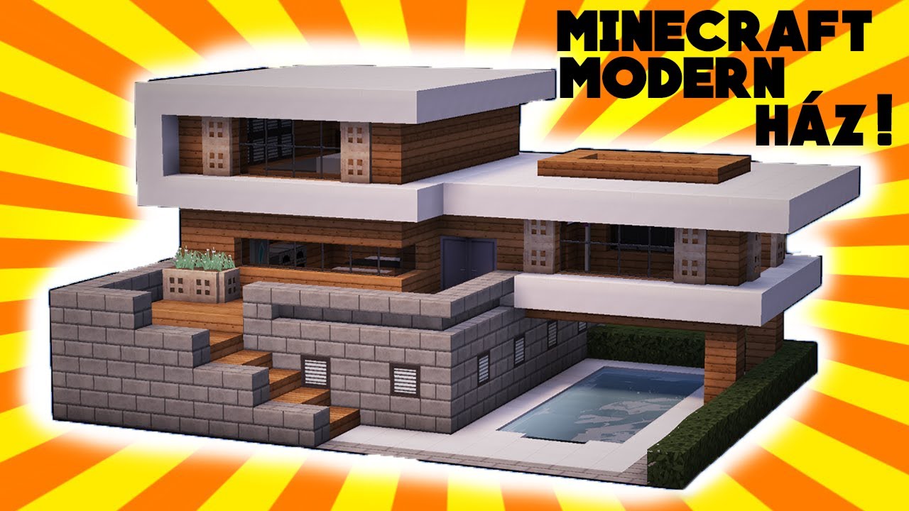🏡 NAGY &Eacute;S GY&Ouml;NY&Ouml;RŰ MODERN H&Aacute;Z! 🏡 || Minecraft 👌 || SpeedBuild #3 Egy vide&oacute; leford&iacute;t&aacute;sa magyarra.
