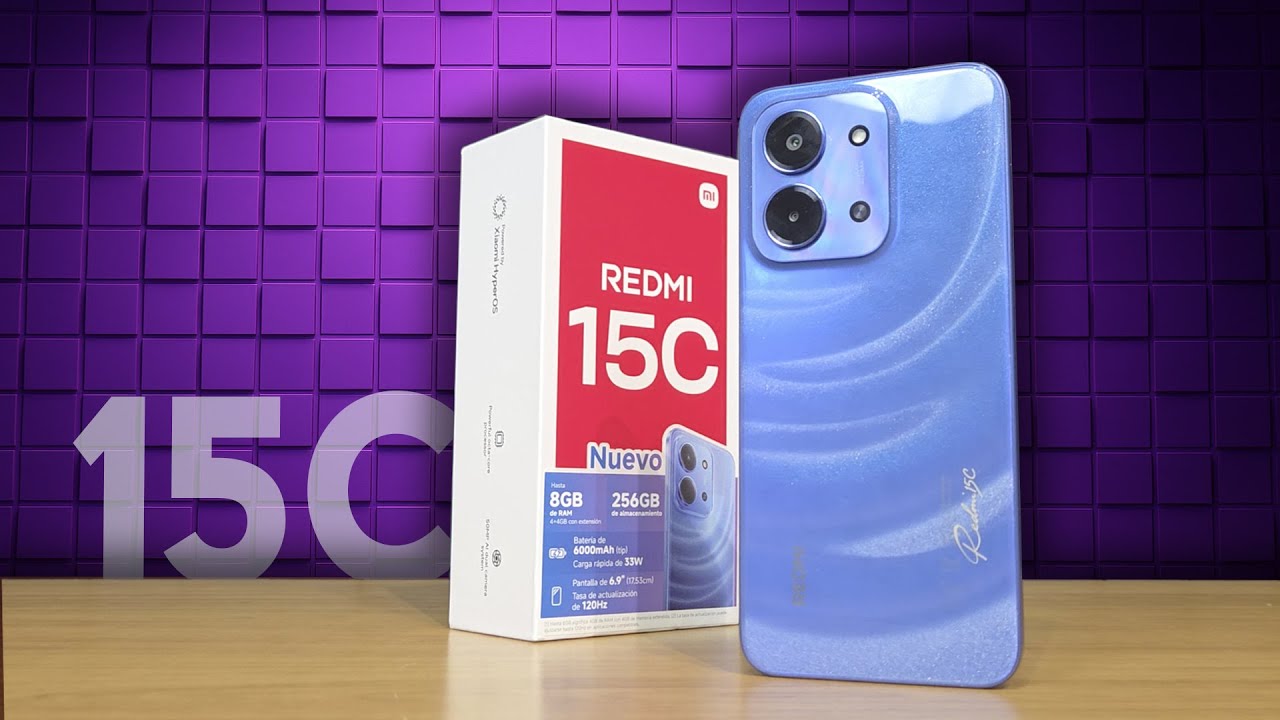 Chegou! REDMI 15C 6.000mAh IMPRESSÕES e UNBOXING