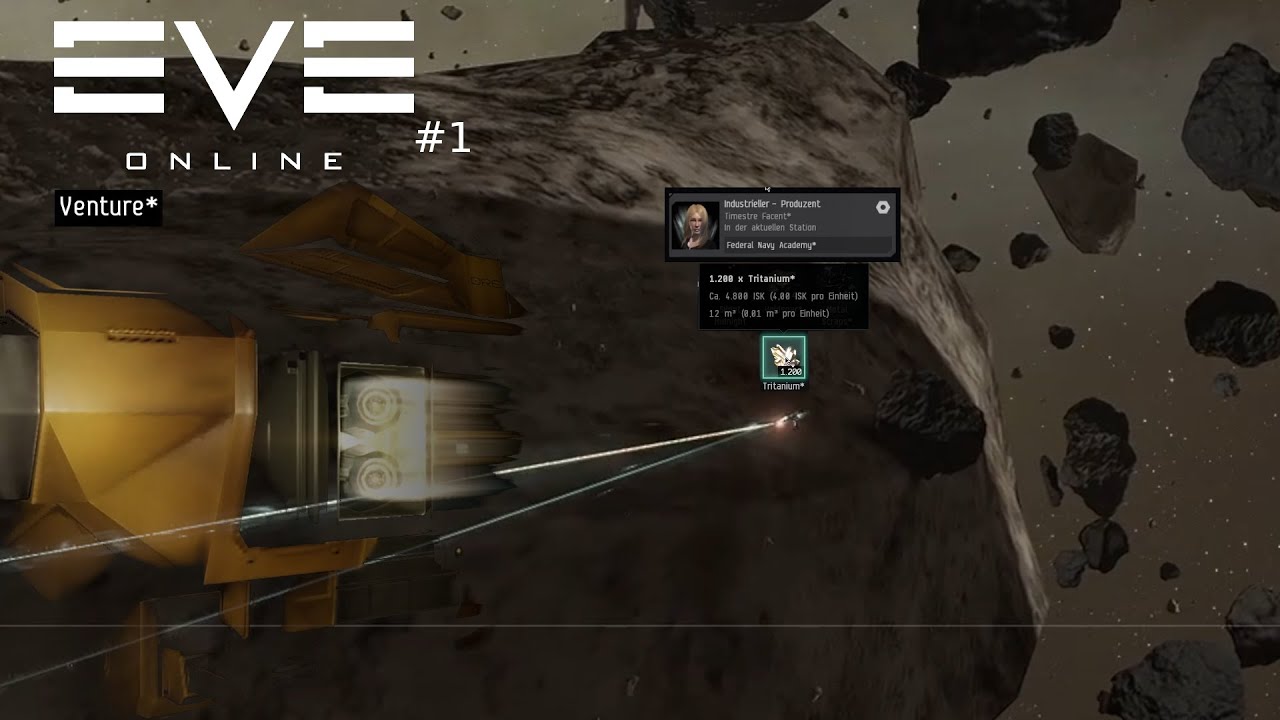 Einstieg in die Mining Karriere | EVE online #1