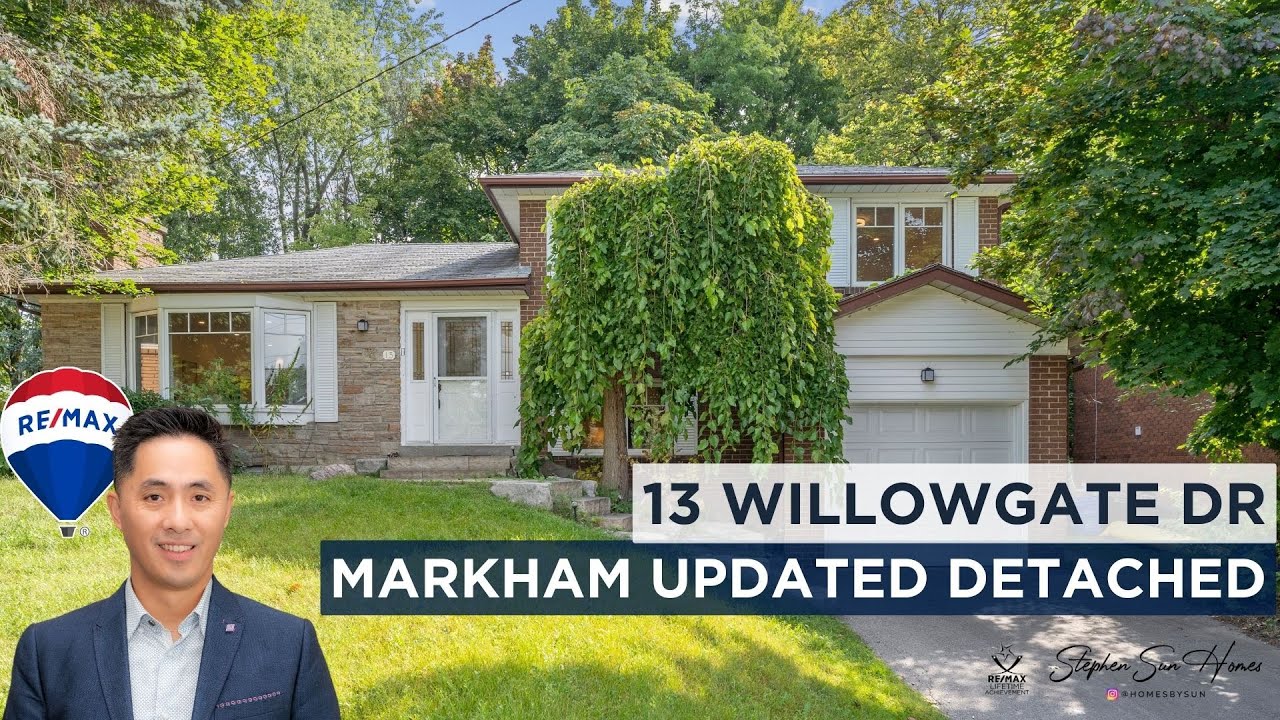 Markham Renovated Detached Home Tour - $1,188,000 ONLY!