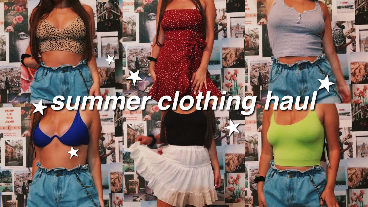 HUGE summer TRY-ON clothing haul / princess polly, brandy melville, urban outfitters | isabelle dyer