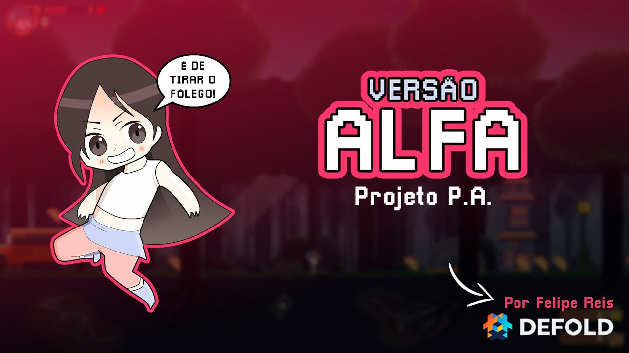Projeto P.A. - GamePlay da Alfa do meu Primeiro Jogo para Windows na Defold Engine