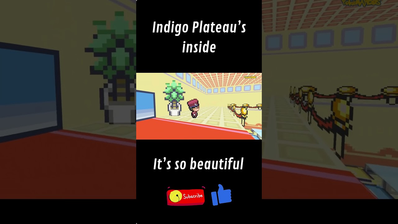 indigo plateau's inside [Pokemon 3D] #pokemon #pok&eacute;moncrystal