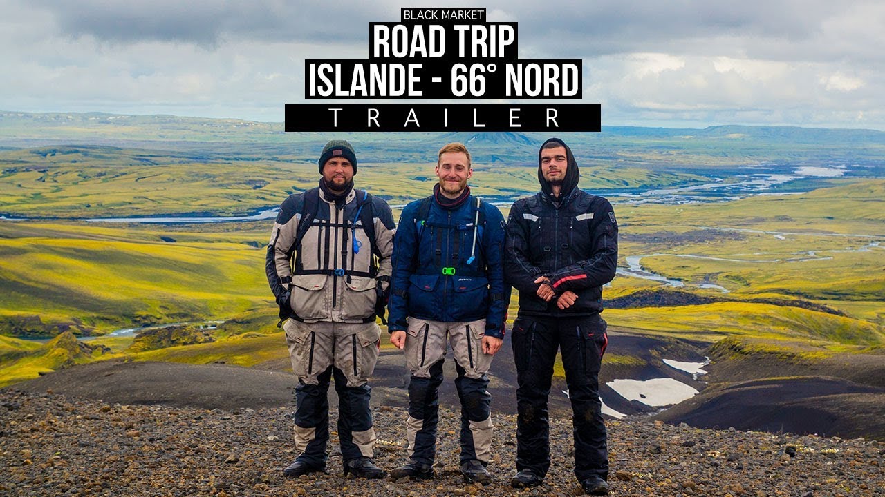 BLKMRKT - TRAILER: 3 Africa Twin en Islande ! - [ ISLANDE 66&deg; NORD EP00 ]