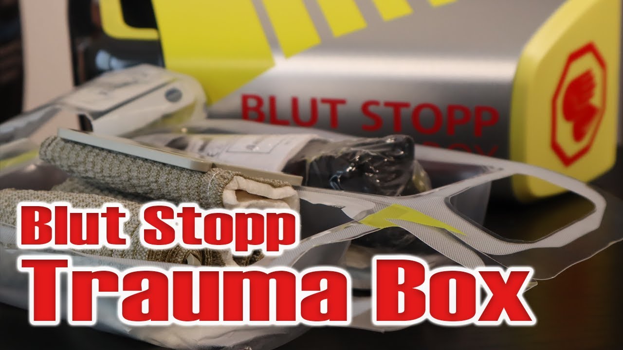 Tourniquet f&uuml;r Laienhelfer?! | Hartmann Trauma Box | Stop the Bleed