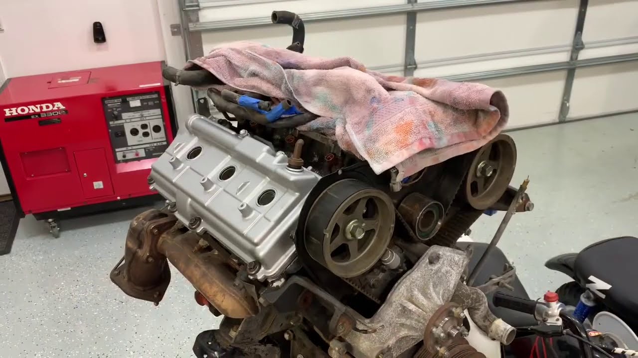 Project Green Machine Episode #3! 3rd Gen 3.4L Toyota 4Runner Half Moons, Cam Caps Etc Install!