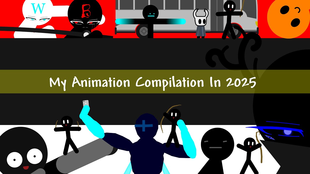 My Animation Compilation In 2025 | Stickman Animation - By ANIMATOR ZONE
