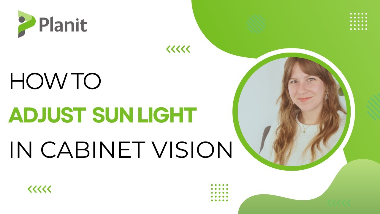 How to Adjust Sunlight and Shadows in Cabinet Vision (xRendering)