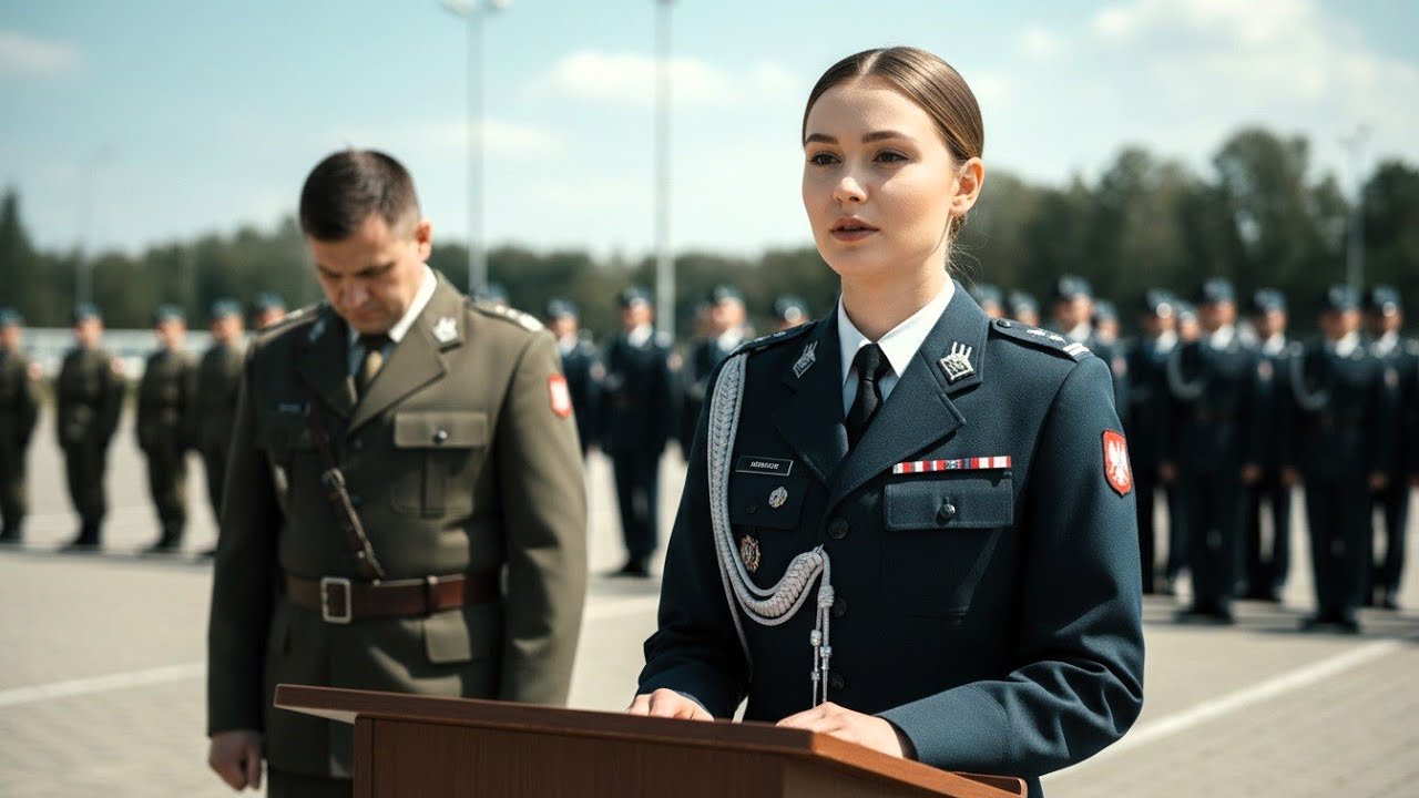 Jak oficer w przebraniu ujawnia Generała Broni podczas ceremonii dowodzenia