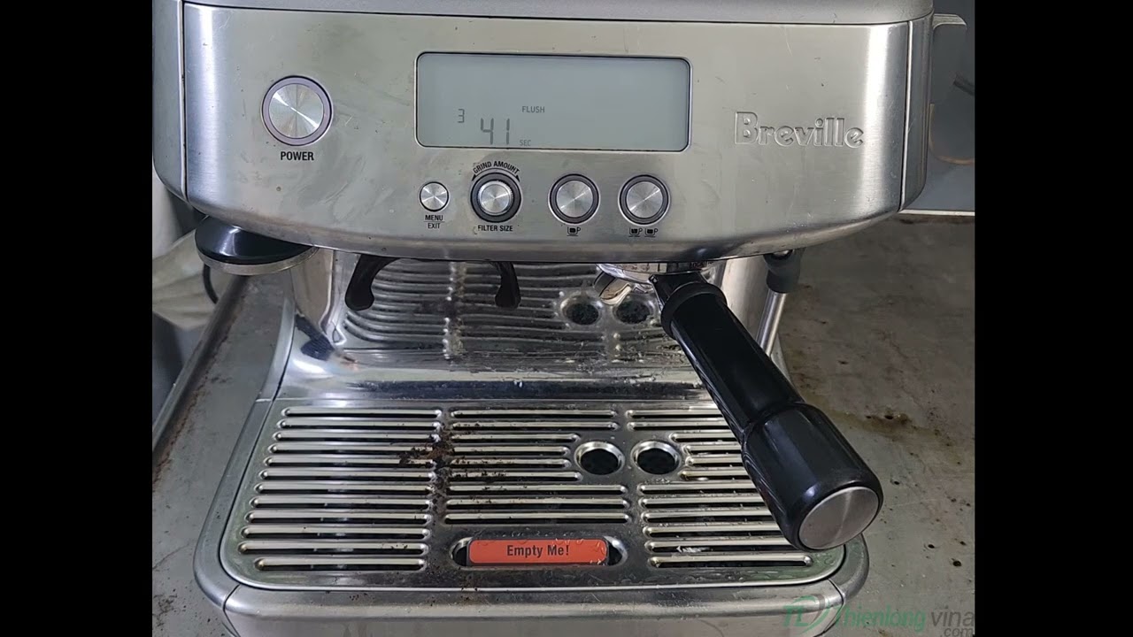 Hướng dẫn vệ sinh/ Flush máy pha cà phê Brevile 878