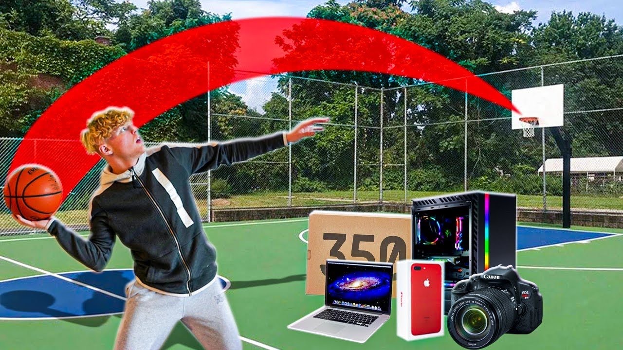 Make Half Court Shot, I'll Take You Christmas Shopping!