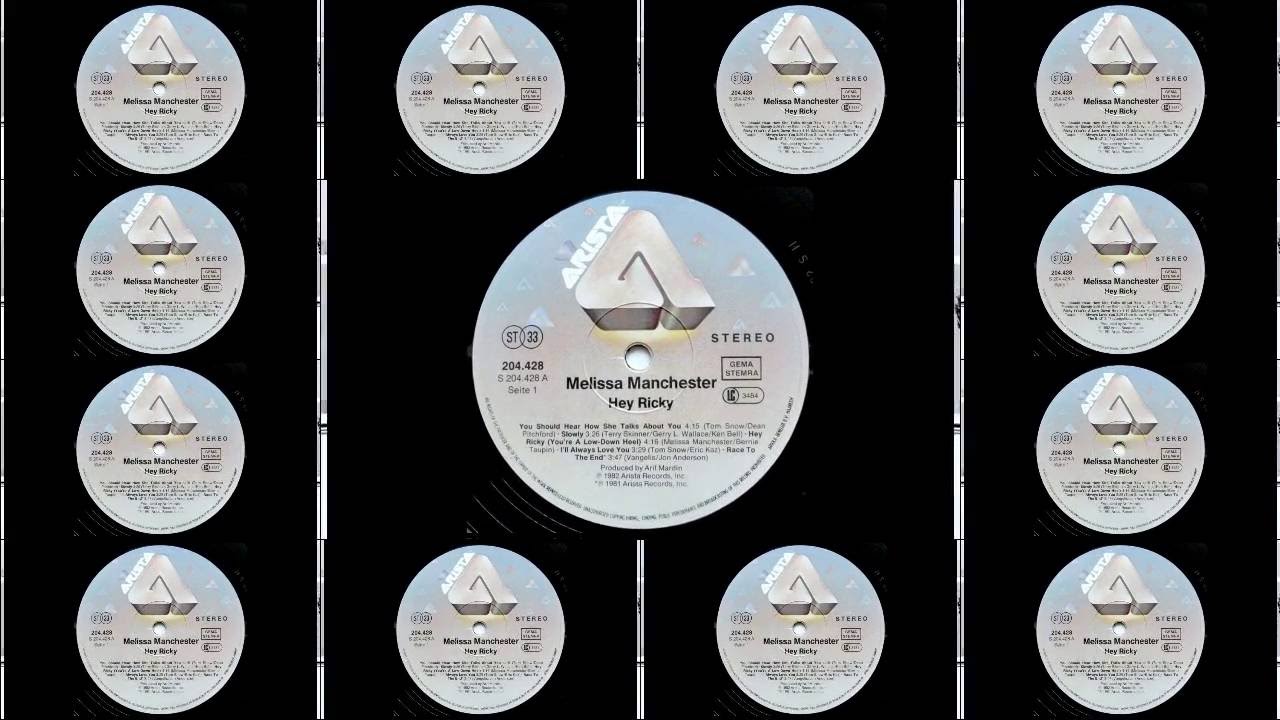 Melissa Manchester YOU SHOULD HEAR 12 Inch Extended Version