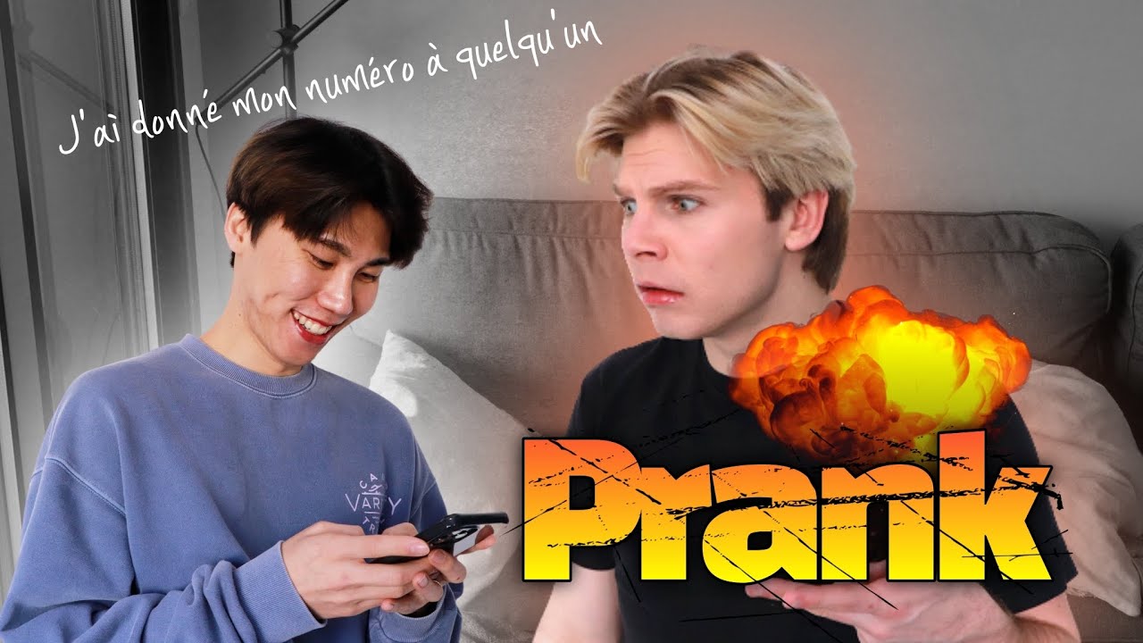 [🇰🇷&🇫🇷] DONNER SON NUMÉRO À UN INCONNU - PRANK(ENG, KOR)