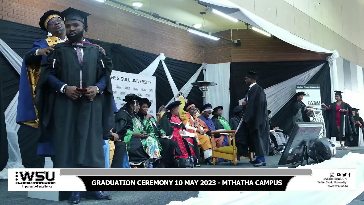Walter Sisulu University Graduation 10 May 2023